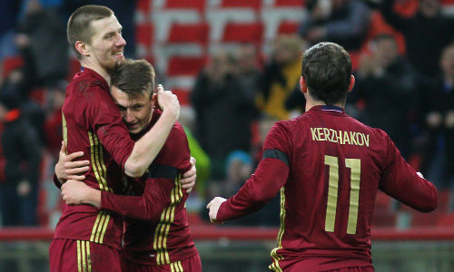 Россия забила три гола Литве, Гилерме дебютировал в составе нашей сборной