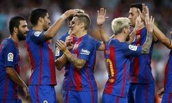 «Барселона» обыграла «Севилью» в первом матче за Суперкубок Испании. Ключевые моменты (ВИДЕО)