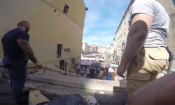 Видео дня. Беспорядки в Марселе – от первого лица